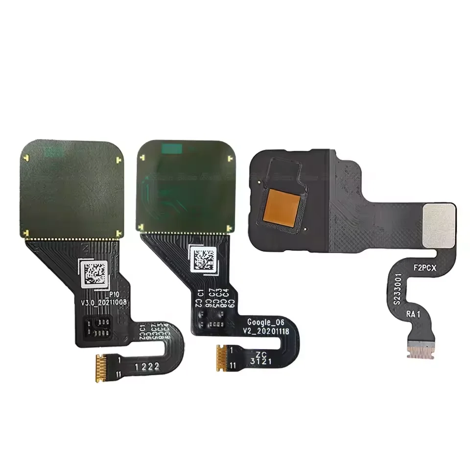 Touch ID Fingerprint Connector Sensor Button Flex Cable Ribbon For Google Pixel 6a 8a 6 7 8 Pro Without Fingerprint Funtion