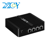 XCY Mini PC Firewall Appliance Intel N150 Processor DDR5 M.2 NVMe SSD 4x 2.5G Ethernet Mini PCIe Win10/11 Linux Pfsense Openwrt