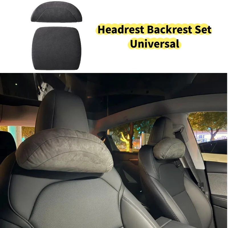 

Neck Pillow Protection Lumbar Backrest Cushion Cotton Lumbar Cushion Pillows for Tesla Mercedes-benz BMW Audi Car Accessories