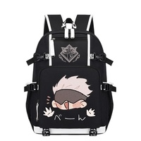 Satoru Jujutsu Kaisen Anime Cosplay Backpack Large Capacity Students School Bag Cartoon Bookbag Laptop Travel Rucksack Kids Gift