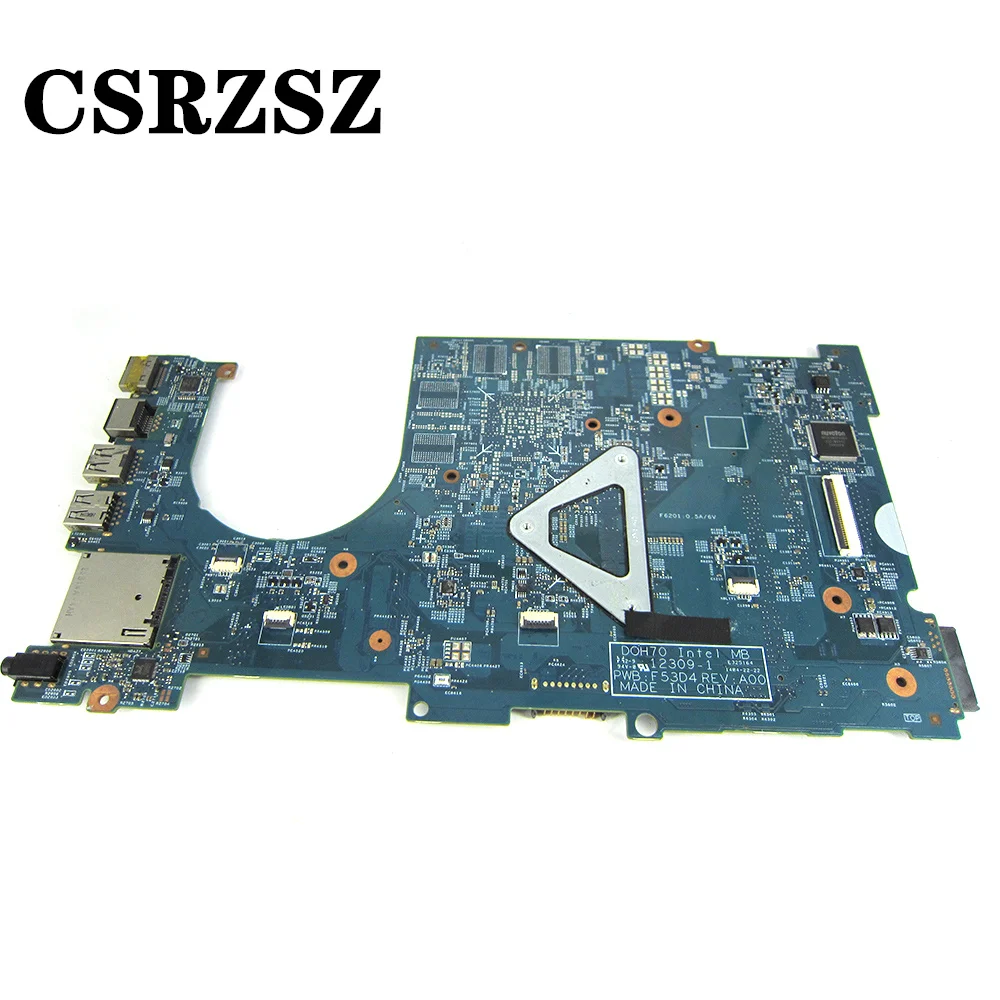 High quality For Dell inspiron 17 7737 Laptop motherboard with i5-4200u CPU 12309-1 CN-044PTM 044PTM 44PTM  Fully tested