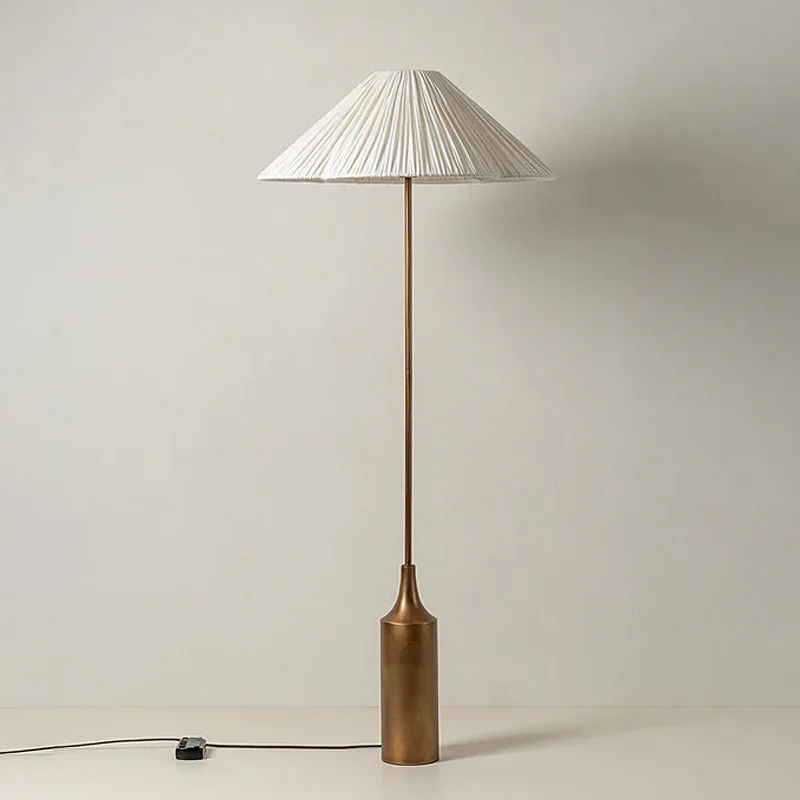 Ancient Style Bedroom/Home Offices Fabric Floor Lamp In Italian Design Modern Classic Art Vertical Decorative Lighting Fixtures