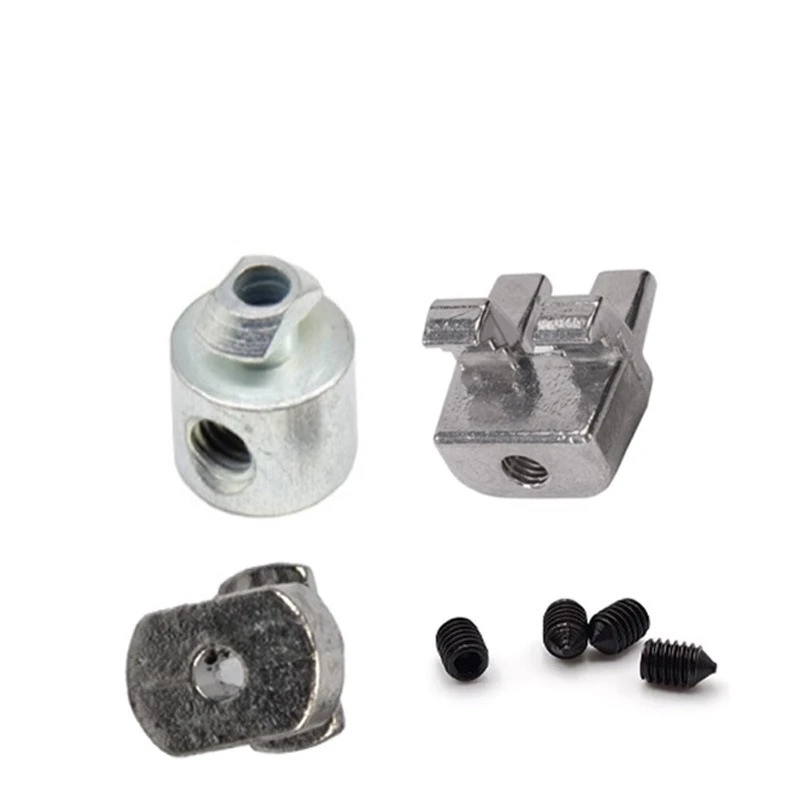 Wire Mesh Fixing Block Fastening Clamp M5 Set Screw Security Mesh Fixing Block Fit for 3030 4040 4545 Profile Fence Accessories