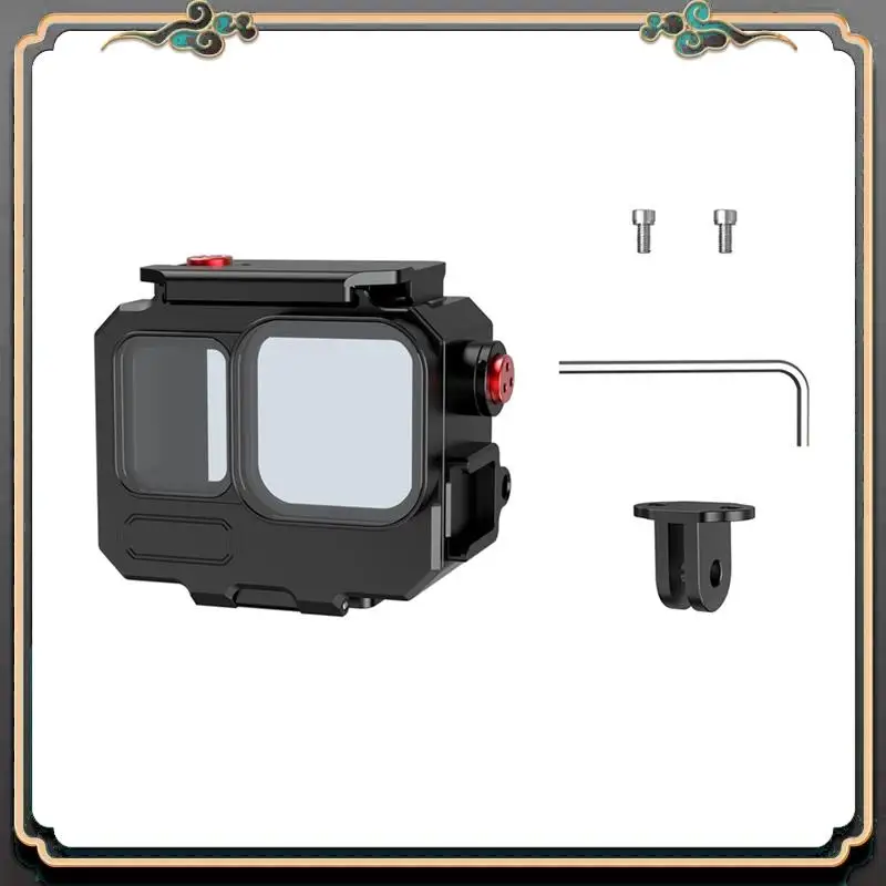 ASMA-263FT/80M Waterproof Case For Insta360 Acepro2 Underwater Diving Protective Shell With Universal Two-Card Holder