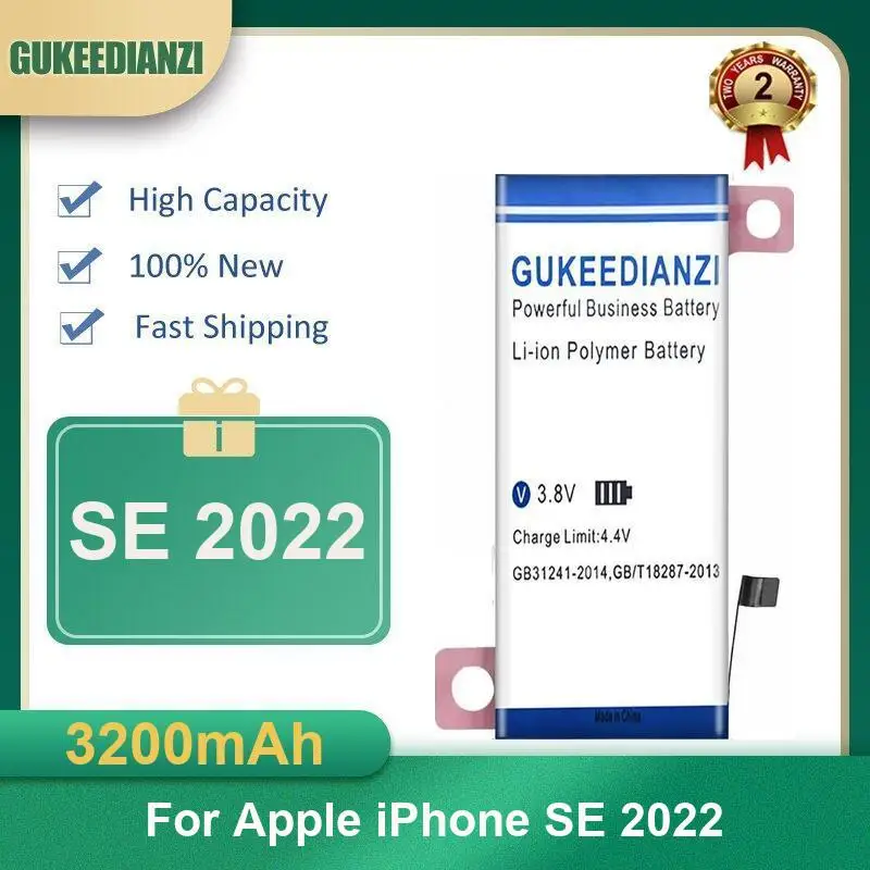 Battery For Apple iPhone 5 4S 5S 5C 4 SE 2020/SE 2 SE2 SE2020 2022 15 A2846 A3089 A3090 A3092 Plus A2847 A3093 A3094 A3096 Pro