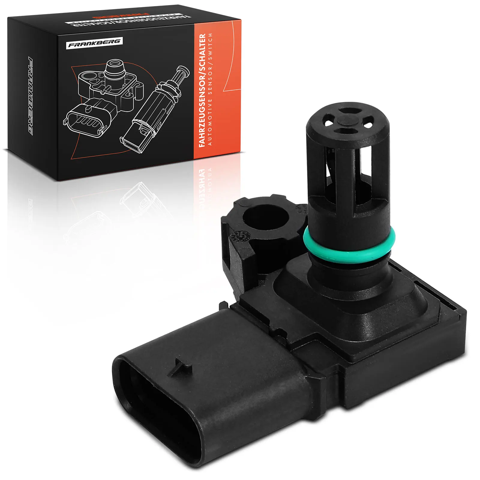 Frankberg 1x inlaatdruksensor voor Fiat 500L 500X Tipo Hatchback Alfa Romeo Giulietta 55281765 68598496AA 46353417