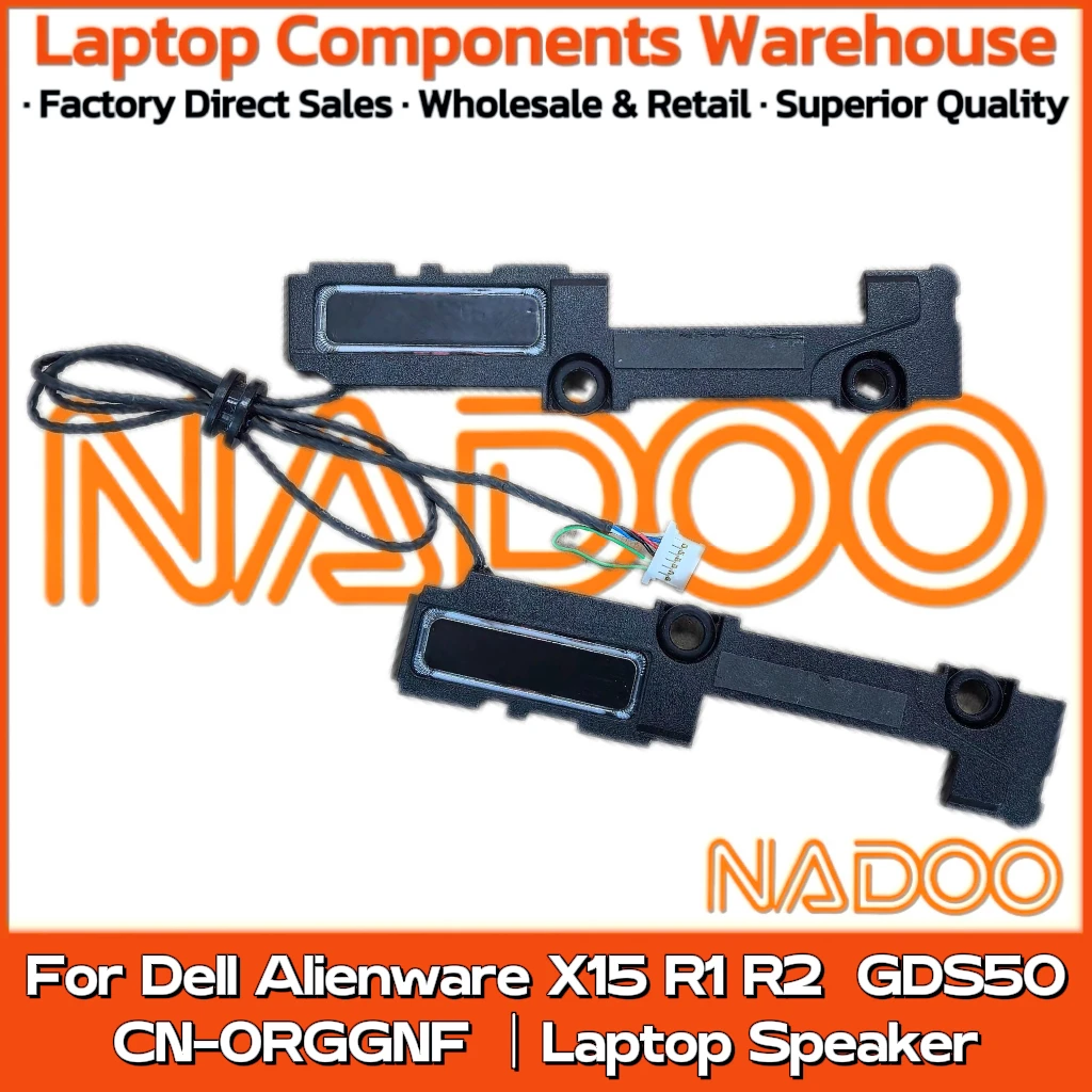 New Original Laptop Notebook Audio Speaker For Dell Alienware X15 R1 R2  GDS50  built-in speaker horn audio  CN-0RGGNF