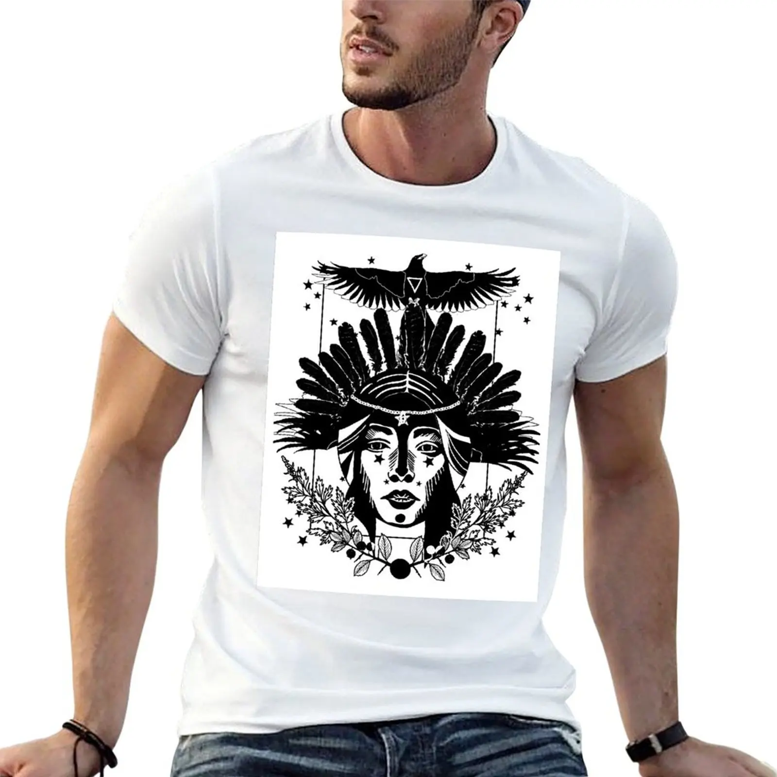 The Morrigan T-shirt korean fashion customs funnys Blouse fruit of the loom mens t shirts