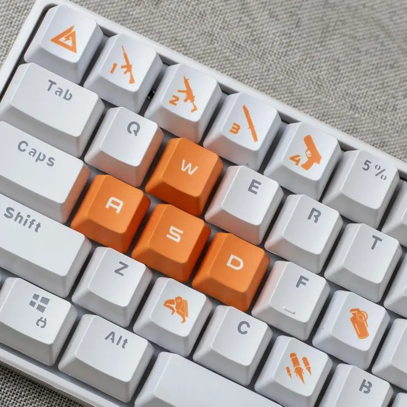 Delta Force Keycaps 15key Vyron Kai Silva Roy Smee Character Keycap Game Theme Keycaps Mechanical Keyboards  Keycaps For Gamers