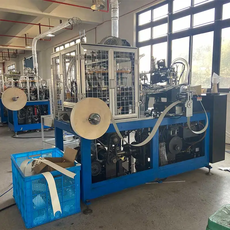 Fully Automatic Paper Cup Making Machine Disposable Cup Forming Equipment For Coffee Shop Restaurant Beverage Hot Cold Drink Use
