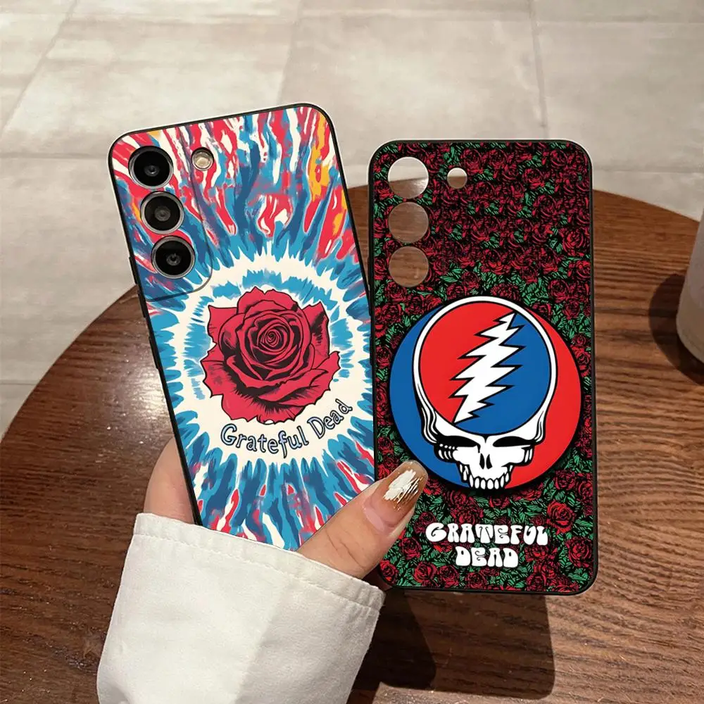 Band G-Gratefuls D-Deads Phone Case For S23 Fe Samsung S26 S24 Ultra S25 S22 S20 S21 Plus A54 A34 A53 A16 Back Cover