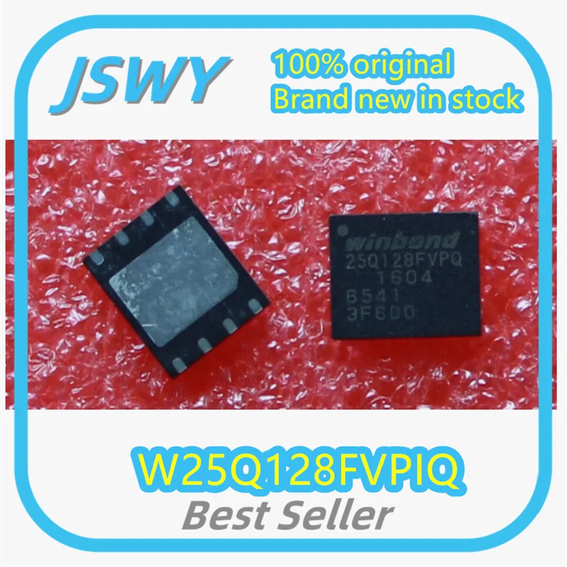 

(3/30 pieces) W25Q128FVPIQ W25Q128 Silkscreen 25Q128FVPQ WSON-8 memory chip Original in stock Fast delivery