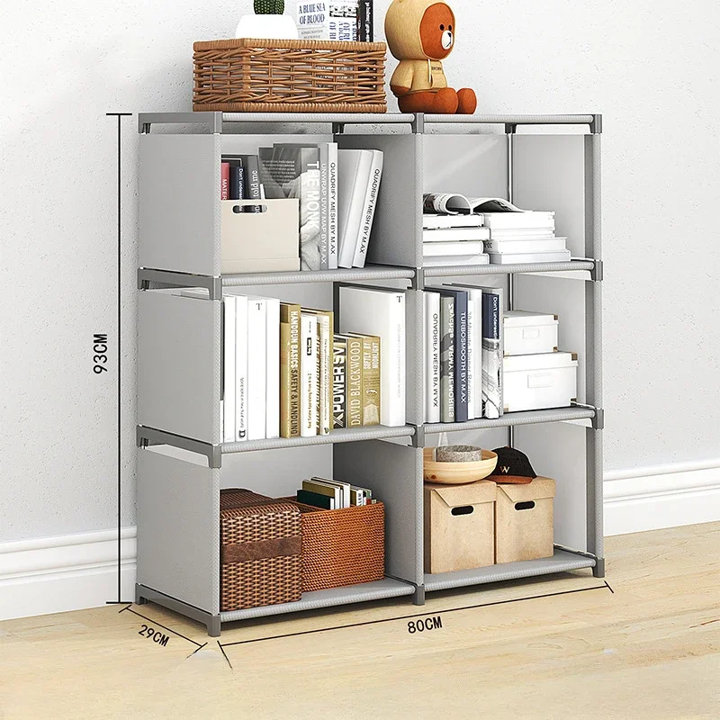 Kid Bookshelf Organizer Mobile Document Rack Picture Book Desk Side Storage Children Librero Infantil Bookcases Furniture