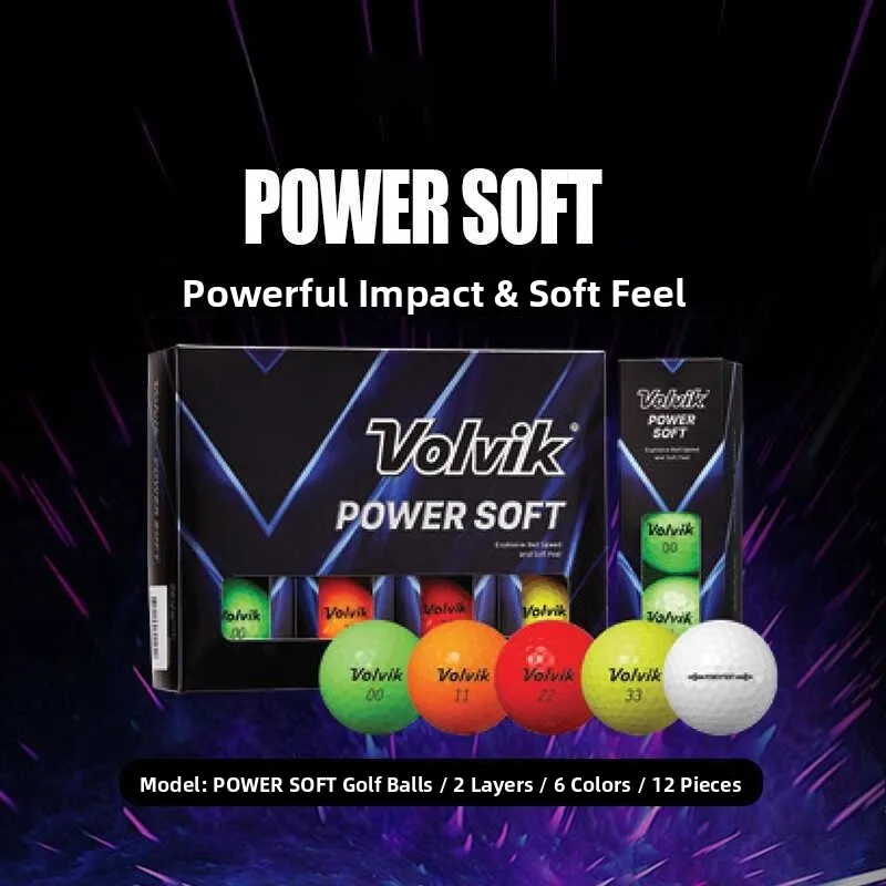 balle-de-golf-volvik-power-soft-distance-double-layer-balle-a-deux-couches-haute-brillance-pour-les-amateurs-de-golf-et-de-fitness