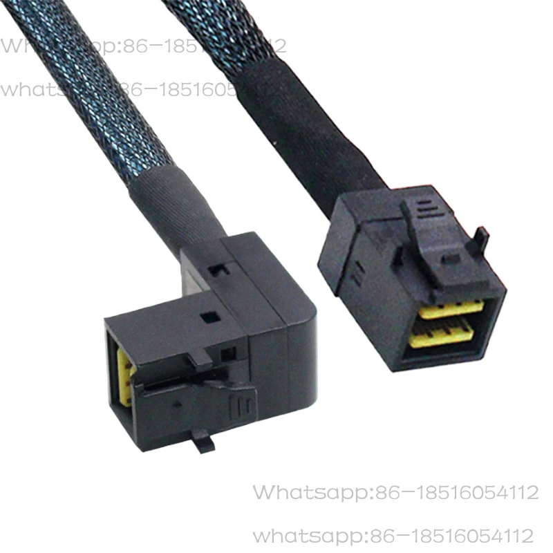 Disk array MiNi SAS SFF-8087 8643 TO 4 * SATA server hard disk reverse connection cable
