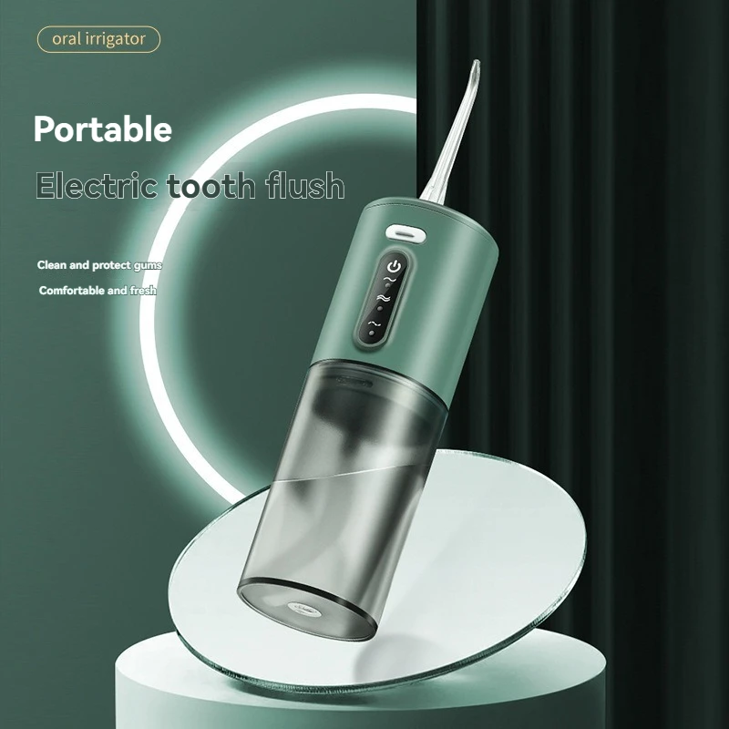 8-mouth electric dental irrigator, stone removal and cleaning device, portable oral irrigator, handheld pulse dental floss clean