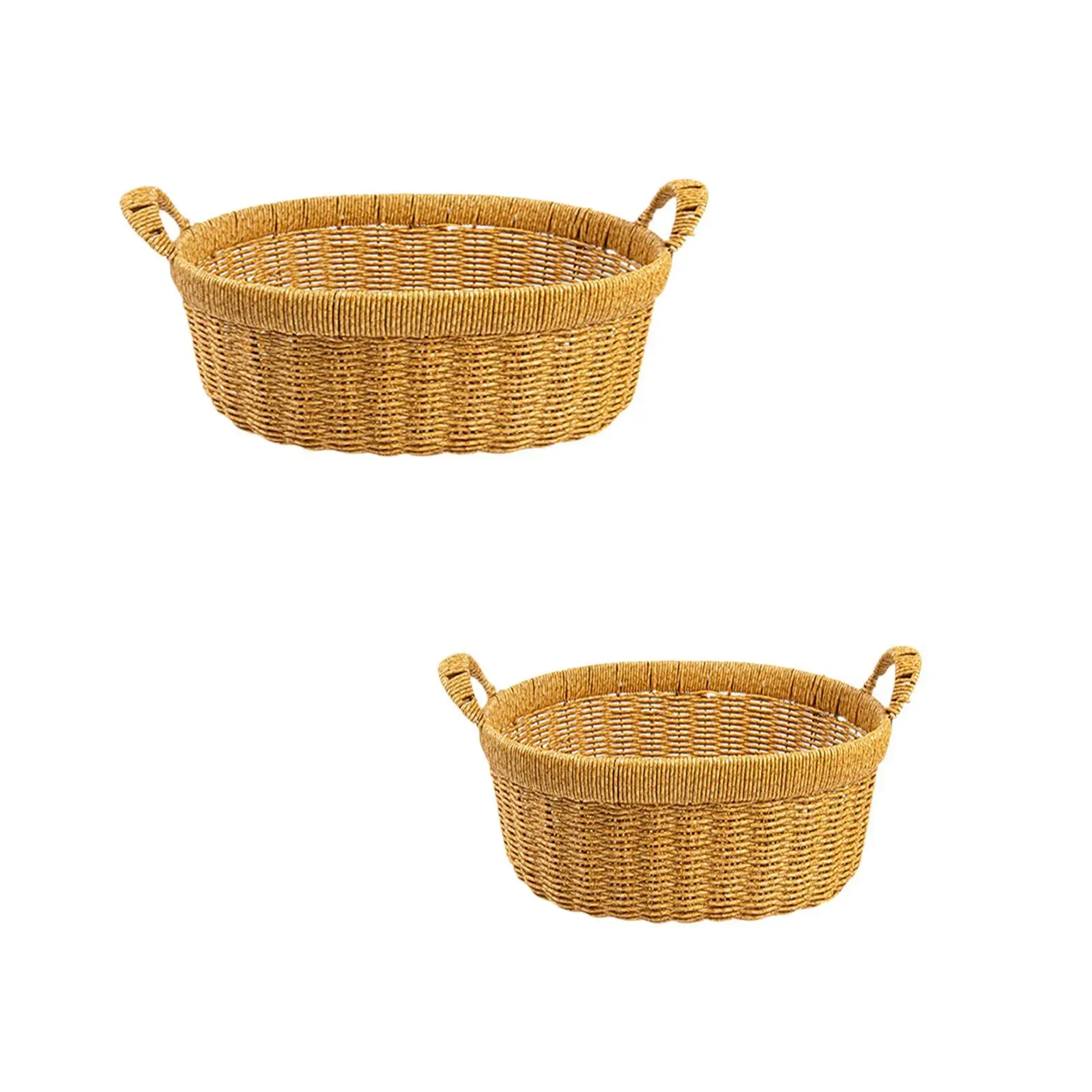 

Сервировочная корзина Портативная корзина для хранения ручной работы для шкафа для прихожей