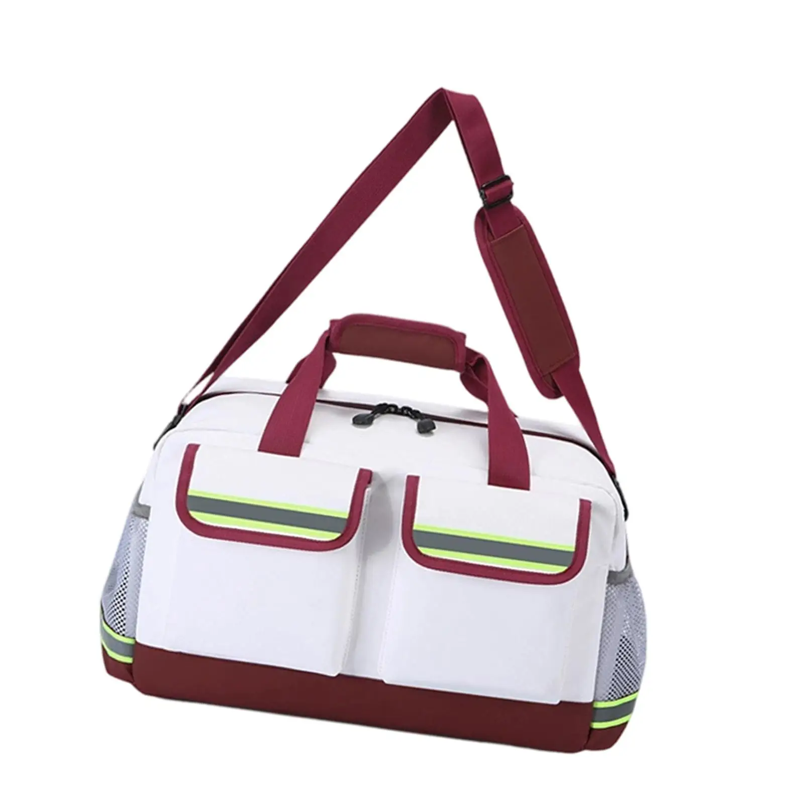 First Aid Bag Empty Waterproof with Reflective Stripe Organizer First Responder Trauma Bag Large for Car Home Use Outdoor Family