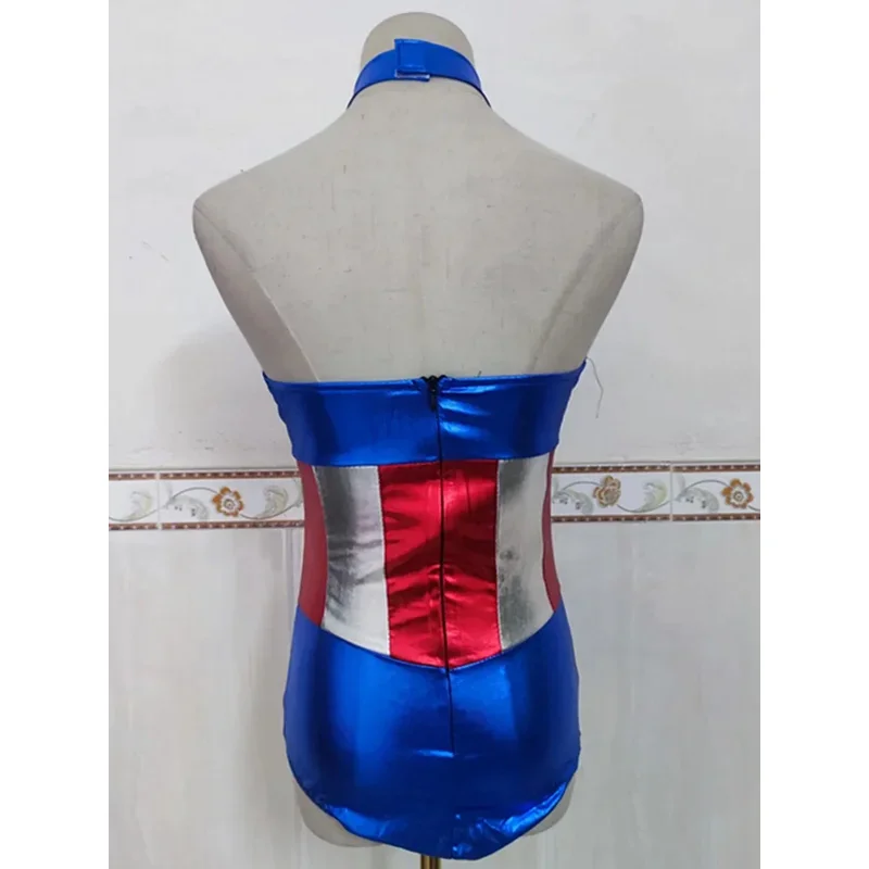 Halloween Purim Super Wonder Hero Cosplay Fancy Dress Carnival Party America Women Captain Fantasia Costume@0Z*