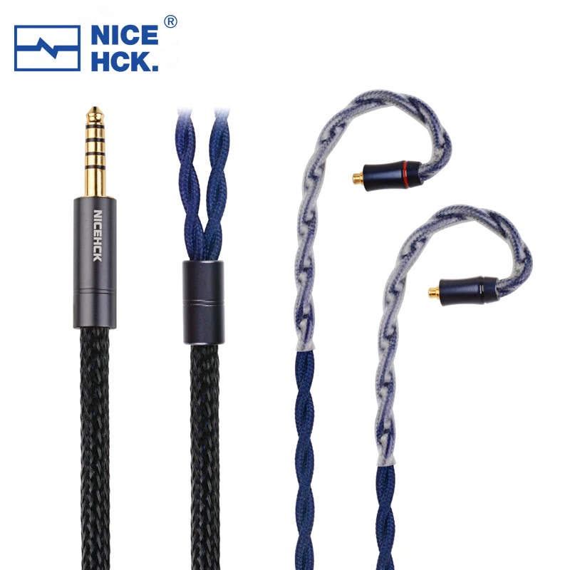 

NiceHCK DragonScale Flagship 7N OCC+ Palladium Silver Alloy Mixed Earphone Cable 3.5/2.5/4.4mm MMCX/0.78mm/N5005 Pin for Legacy2