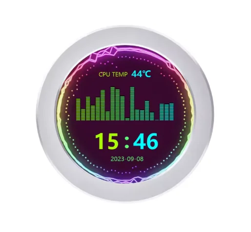 2.8inch USB Monitor B 2.1 2.8 3.4 4 Inch USB Monitor AIO LCD CPU Cooler Screen Display for Inside PC Desktop RGB Ambient Screen