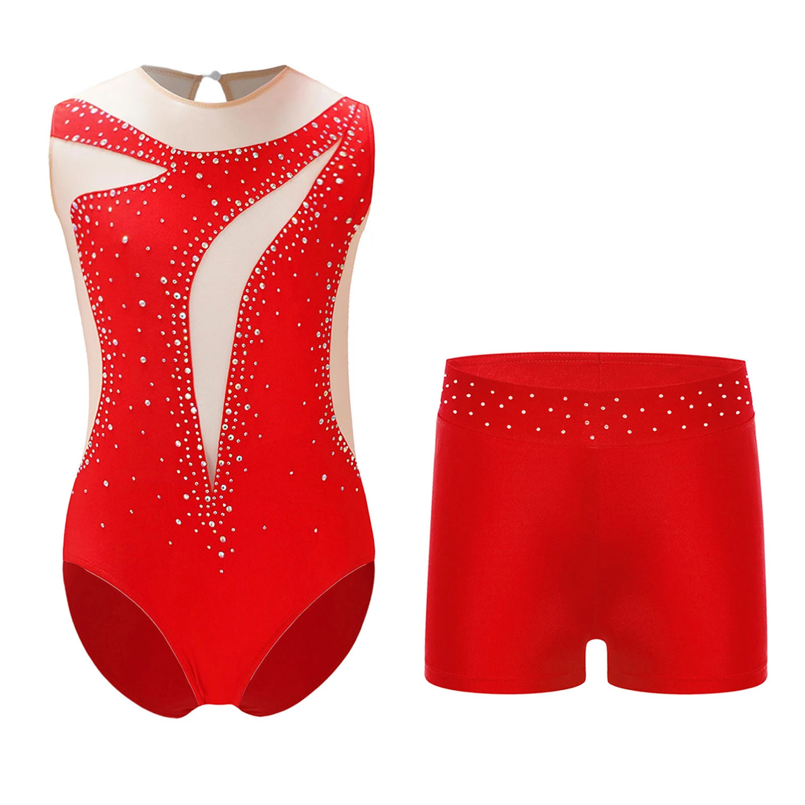 بدلة باليه للفتيات بدلة تزلج فنية معدنية للأطفال بدلة تزلج على الجليد بدلة جمباز يوتاردو