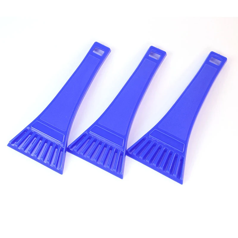 Ice Scraper, Plastic Grip, Auto Windows Snow Removal Tool Scratch Free - Windshield Ice Scraper Freezer Frost Shovel Ice Remover