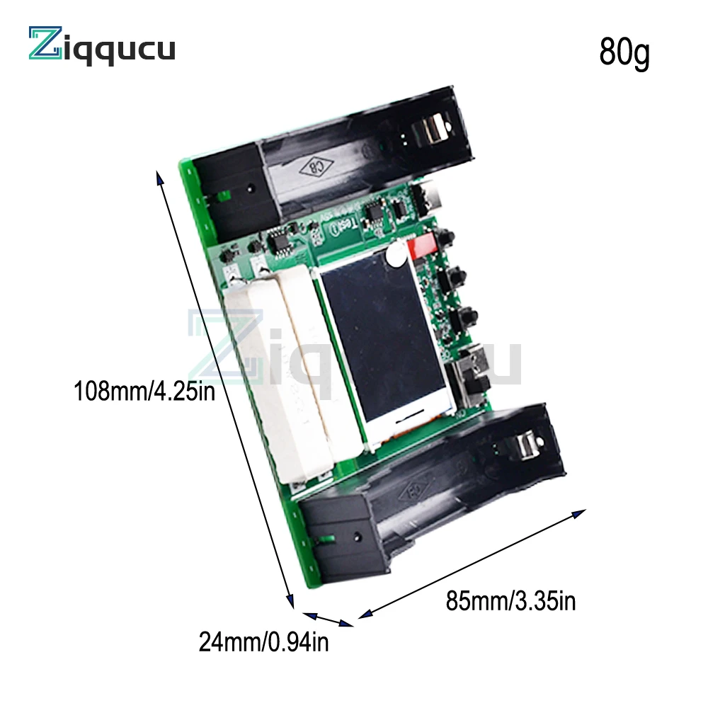 Type-C 18650 Battery Tester LCD Display Battery Capacity Tester MAh MWh Lithium Battery Digital Battery Power Detector Module