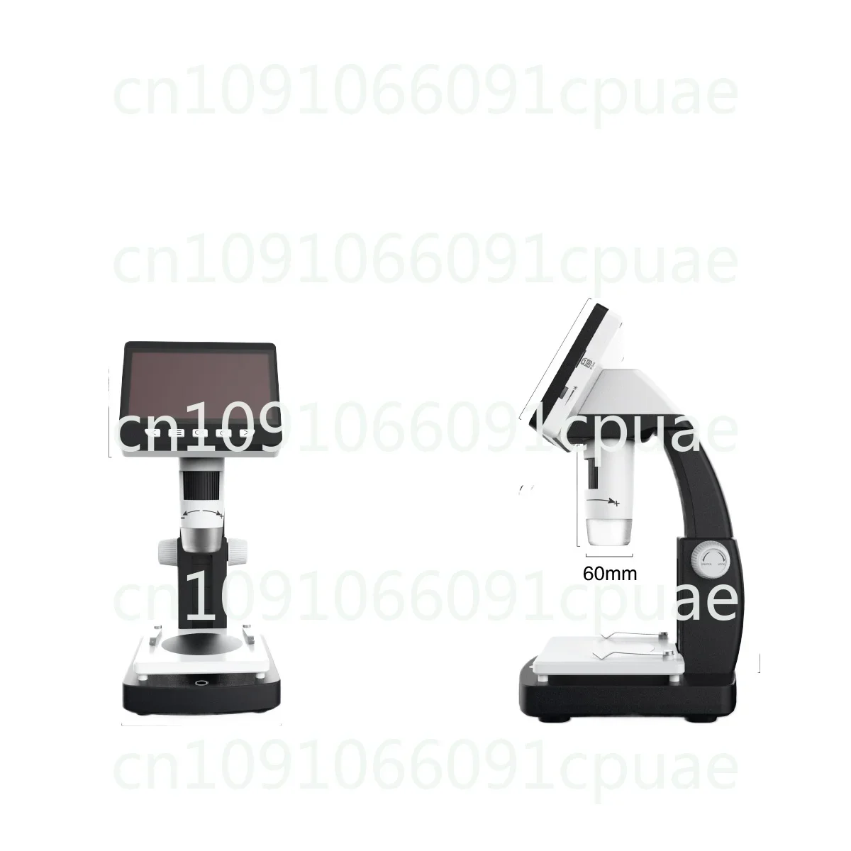 4.3 Inch Wifi Digital Microscope with Screen Electron Microscope High Definition Mobile Phone Repair Microscope with Screen