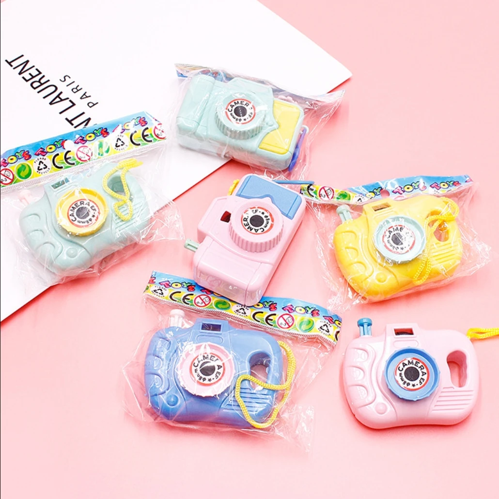 1Pcs 재미 있은 미니 동물 패턴 만화 장난감 카메라, 어린이 생일 파티 선물, 어린이 장난감 선물