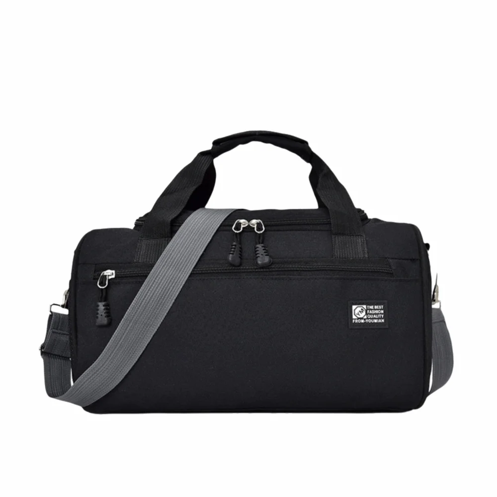 

Portable Travel Duffel Bag Crossbody Waterproof Travel Luggage Bag Shoes Compartment Durable Women's Fitness Handbag