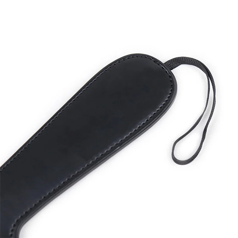 29,5 cm Handflächen form Paddel reit früchte Flogger Pferde peitschen Spikes Schwarz leder Prügel Paddel Slapper Reiten Sporen Dressur peitschen