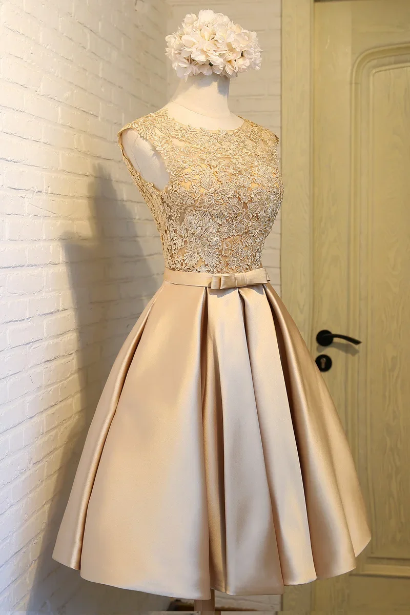 Kurze Heimkehrkleider für besondere Anlässe, maßgeschneidertes Gastkleid, Damen-Abendkleid, 2025, neu in Kleidern, Robe Soiree, formell