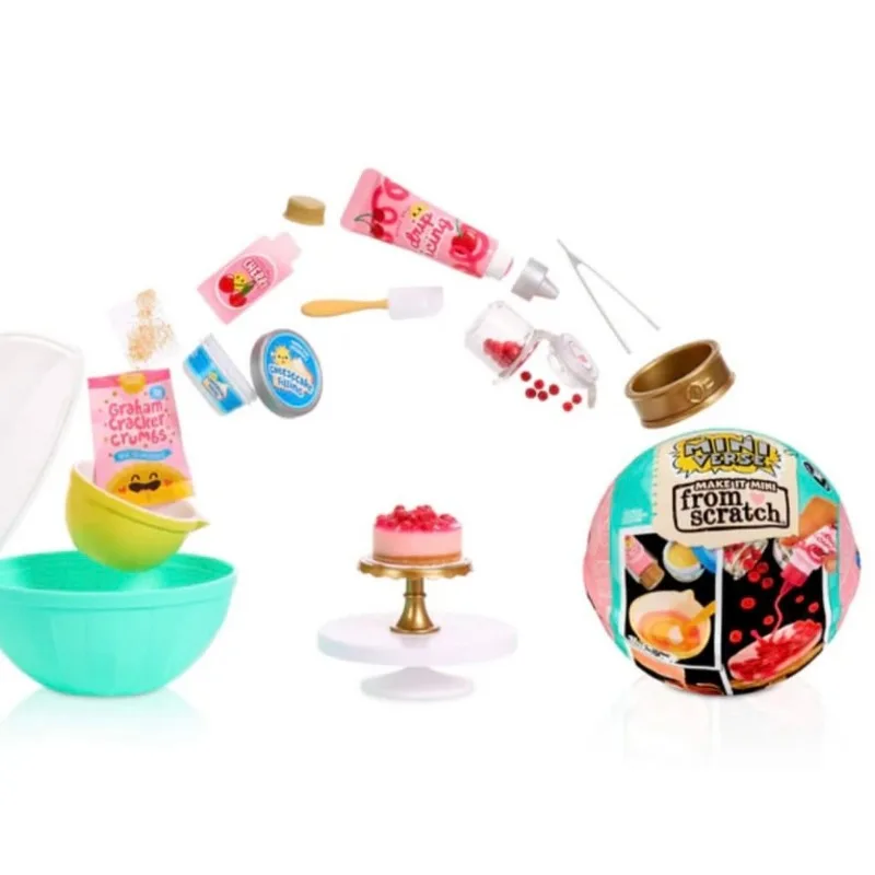 مفاجأة جديدة MGA Miniverse Baking كرات طعام من الجيل الثاني من كرات الخبز للكعك