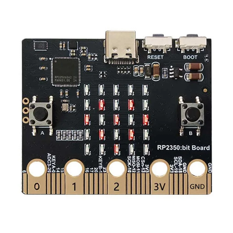 

New!!For Raspberry Pi Pico 2 RP2350 Bit Board Programming Development Board Compatible Withbbc Micro:Bit
