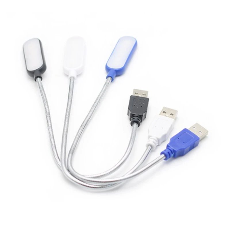Portable LED USB Lights Reading Night Lamp Mini Book Lamps Table Desk Light for Laptop Power Bank Notebook PC USB Computer Room