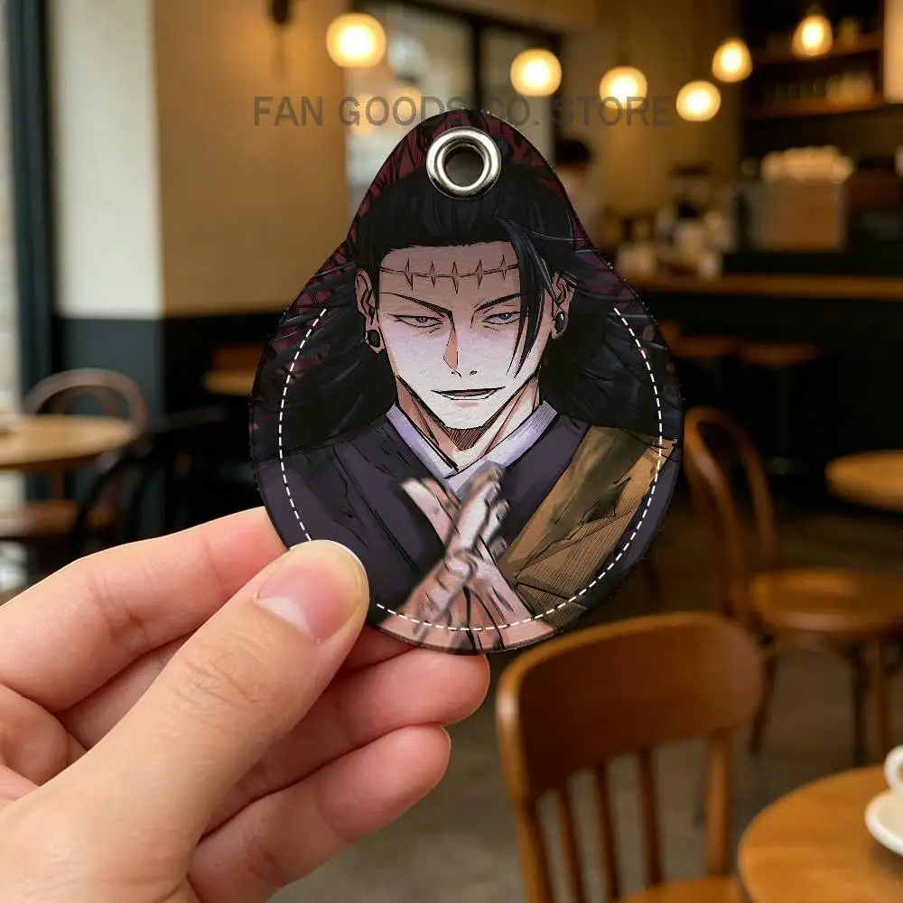 Anime K-Kenjaku Holder Keychain For Air Tag Bank Business Work Card Holder Student Card Protective Case Bus Card view 2