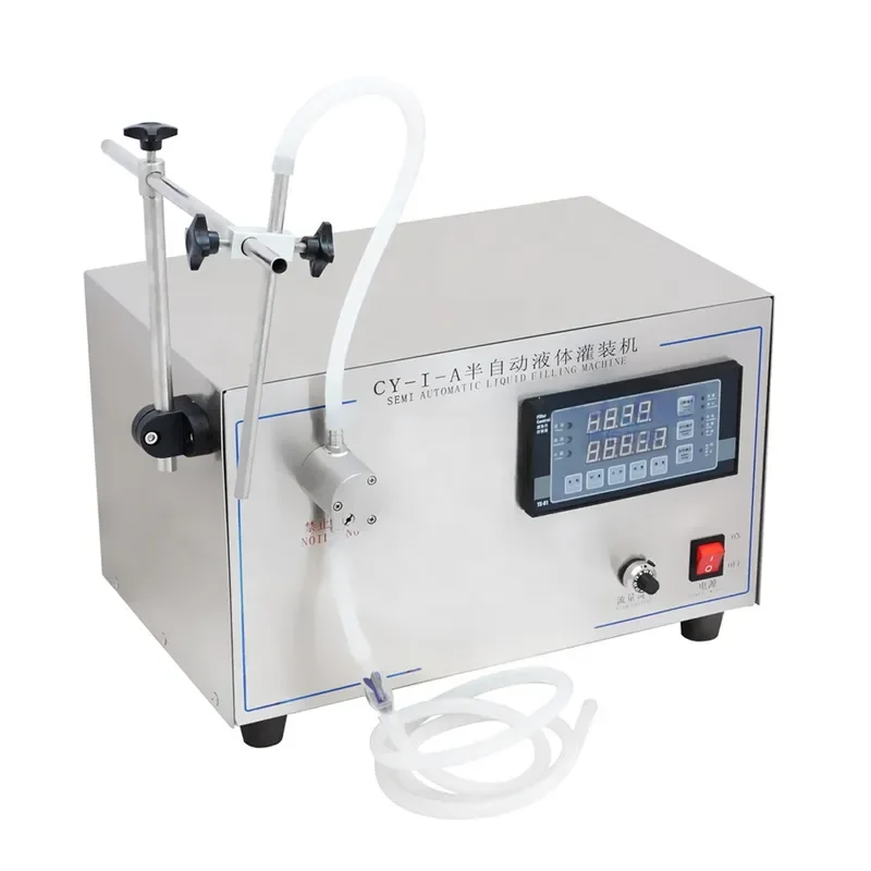 for Magnetic Pump Small Semi Automatic Filling Machine for Water Essential Oil Perfume Liquid Bottle Filling