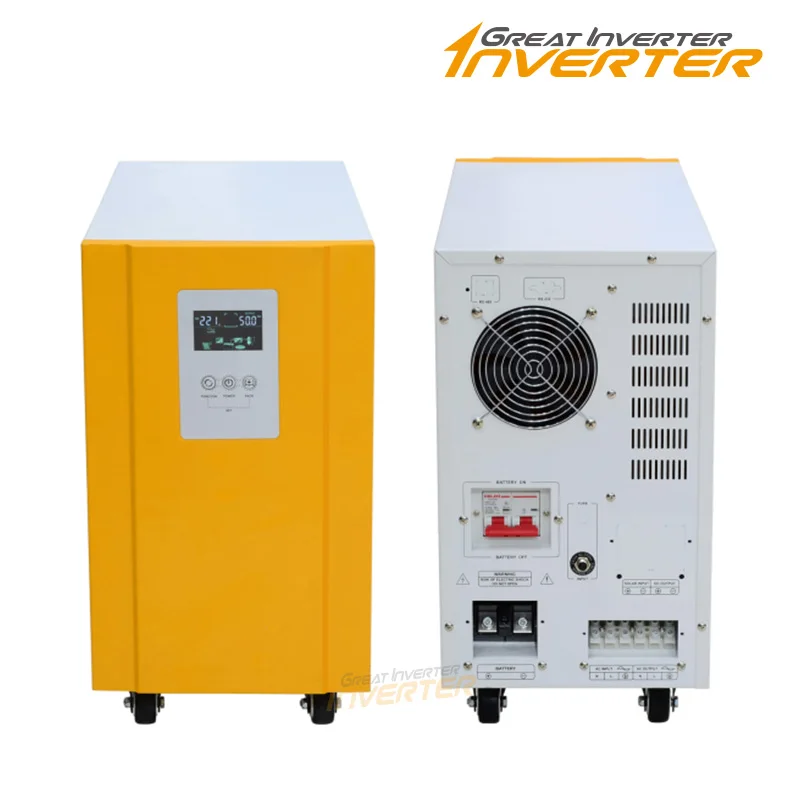 

4000W With MPPT PWM Controller UPS Pure Sine Wave Inverter Car Inverter 12v 24v To AC 110V 220V Home Power Voltage Converter