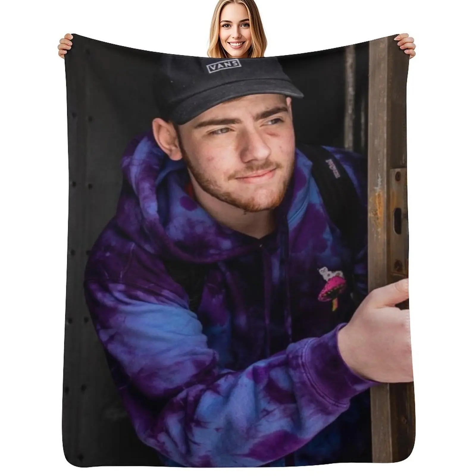 

Sapnap Throw Blanket Cozy Microfiber Throw Blanket for Home Bedroom