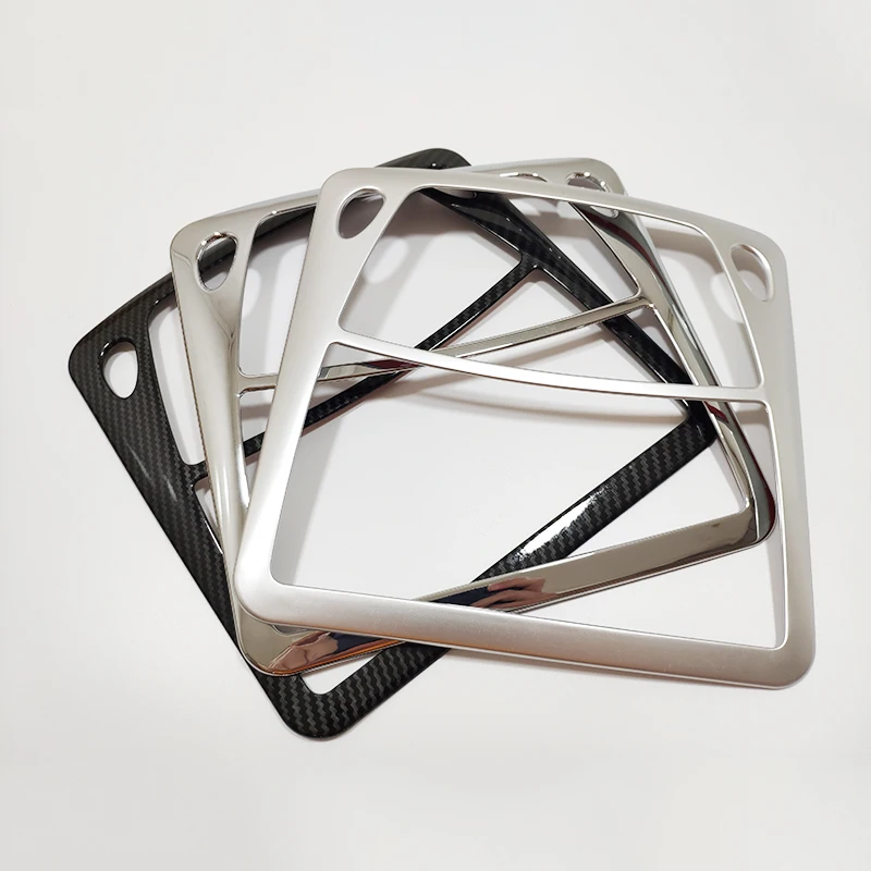 

For Nissan Maxima 2016 2017 2018 2019 Accessories ABS Carbon fiber/Chrome Car Front Reading Lampshade Light Frame Cover Trim