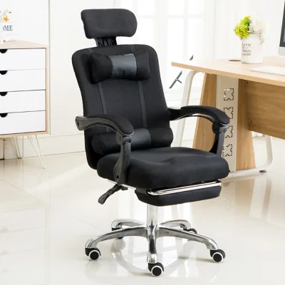 Ergonomic Mesh Office Chair Factory Customize Adjustable Double Pillow Design Mesh Seat Office