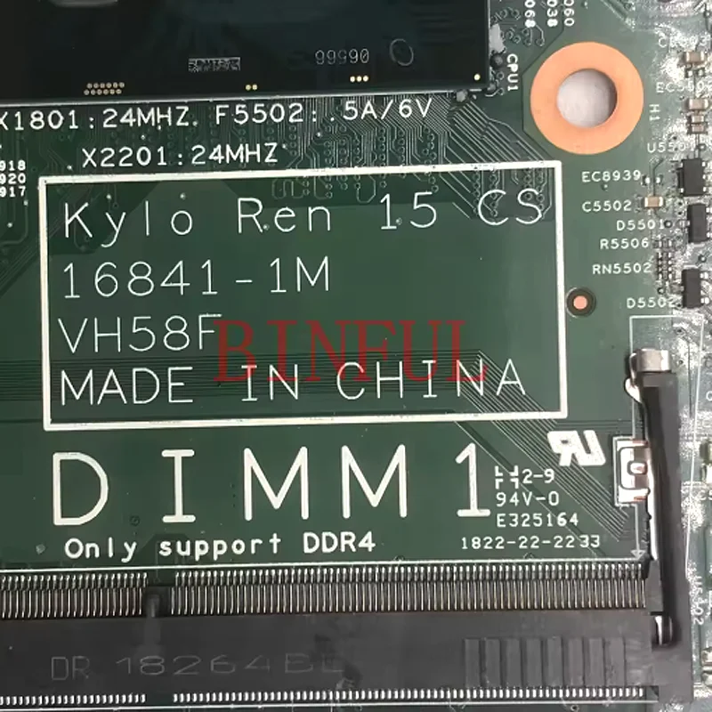 

16841-1M 16841-1 для материнской платы ноутбука dell 7570 7573, CN-0MJCYX 0WWYYN 0YHJD6 0471TW, материнская плата с процессором i5- i7