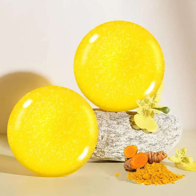 60 جرام الكركم سوبر الصابون شامبو العملية الباردة الصابون شامبو العلاج بار شامبو نبات الشعر شامبو نقي A7J3 #5