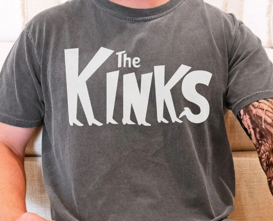 

The Kinks T-Shirt 70s English Rock Band Legend on Comfort Colors 1717 Tee