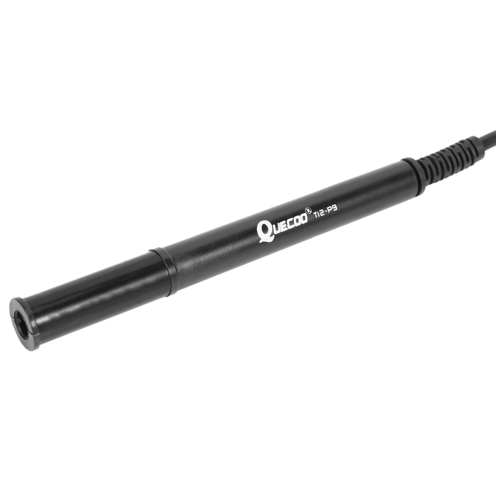 ABZT  T12-P9 Plastic Handle for OLED/LED Digital Electric Soldering Station for T12 Solder Tips GX12-4 Pin Plug Handle,Black