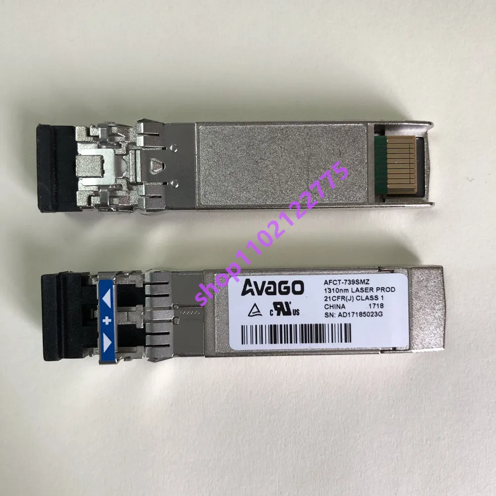 

AVAGO 10 ГБ Sfp Оптическое волокно/AFCT-739SMZ/10G LR 1310 нм 10 км SFP Одномодульный оптоволоконный/сетевой адаптер Модуль общего назначения
