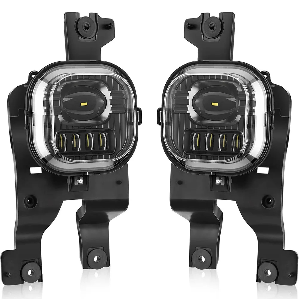 

Комплект светодиодных противотуманных фар для Ford F250 F350 F450 Super Duty 2008-2010, передние фары для грузовиков, сменные, с прозрачными линзами