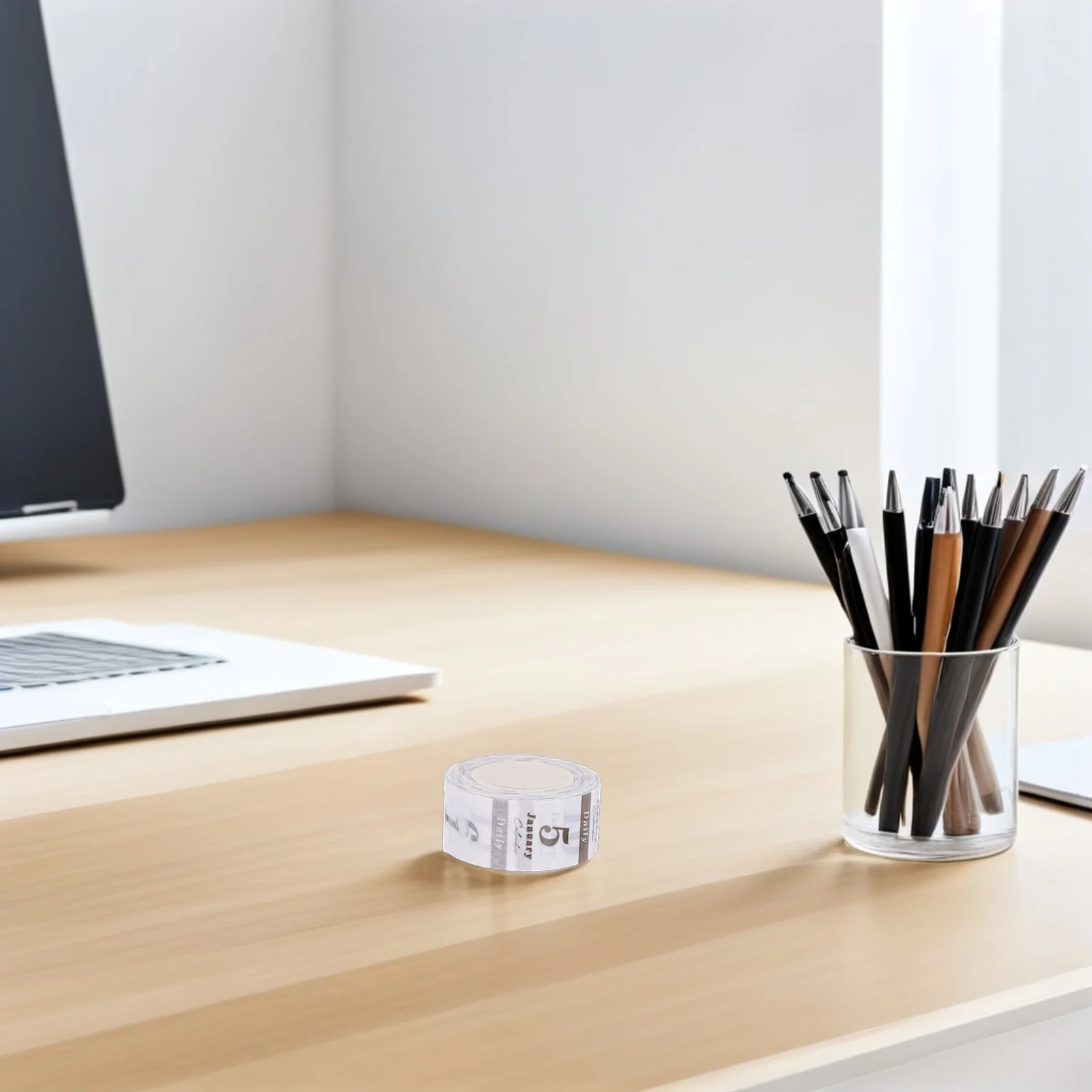 

Decorative Calendar Paper Stickers Monthly Planner Adhesive Decals for Wall Home Office Cute Organizing Accessory