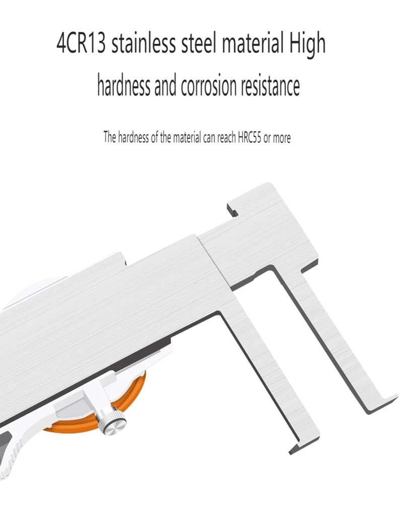 Sharp Tip Internal Groove Dial Caliper 20-150mm 30-200 Internal Groove Vernier Caliper Internal Hole Groove Diameter Caliper